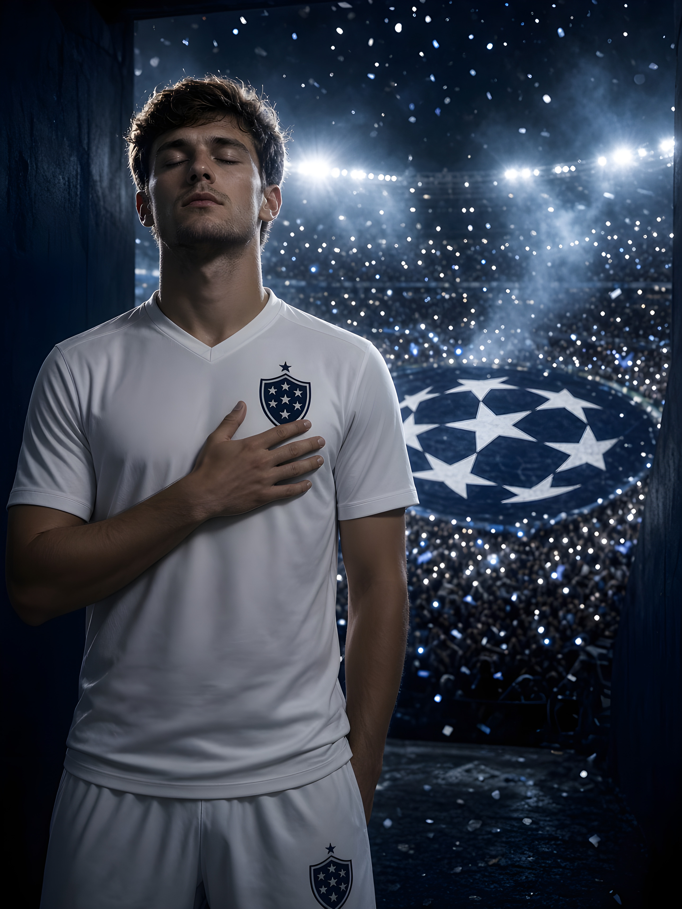 Your Champions League Anthem Night — AI image made with this prompt